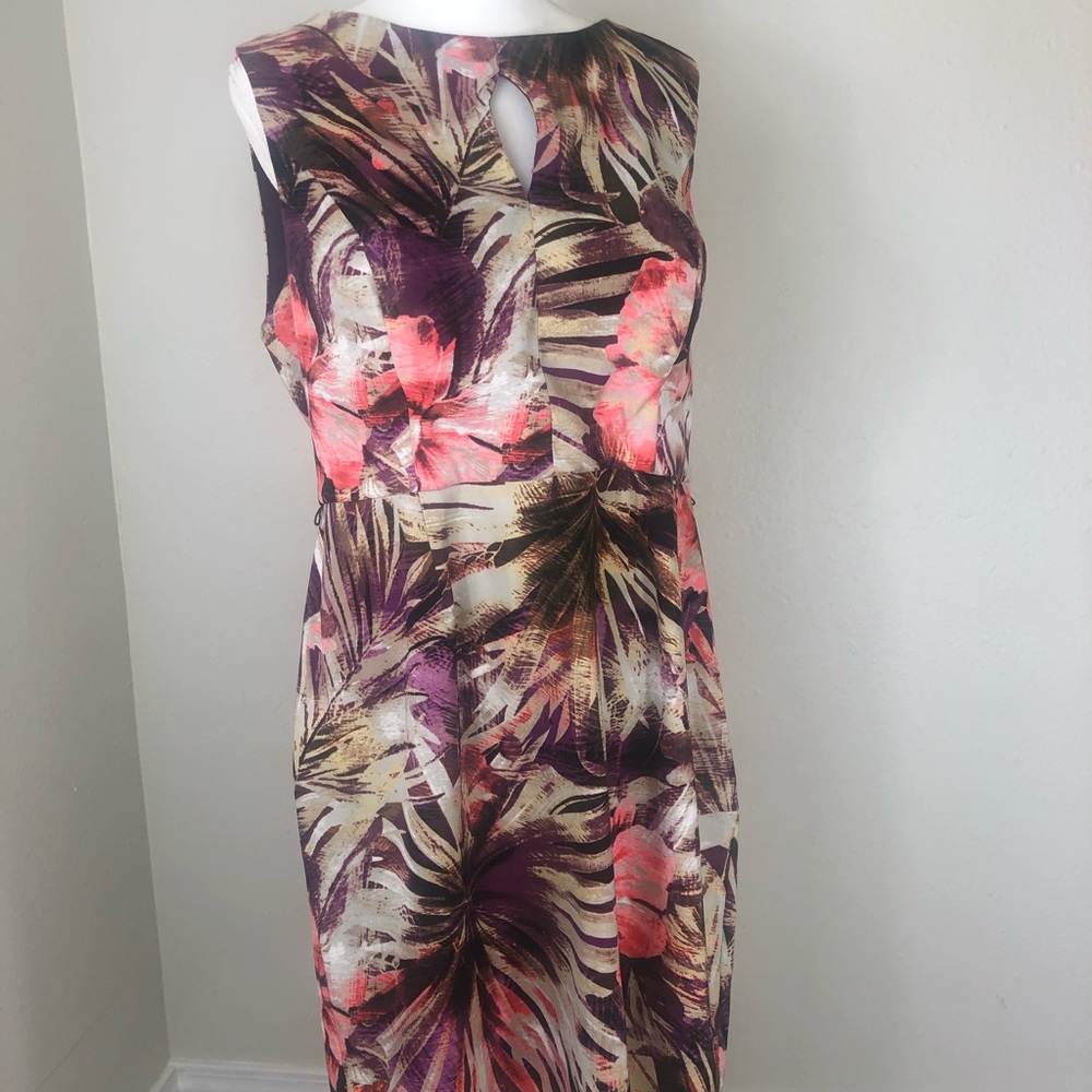 Floral dress size 16